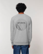 Load image into Gallery viewer, Heather Grey Lunar Waves Sweater